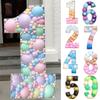 73/93cm Giant Number Mosaic Balloon Frame Birthday Balloon Filling Box Birthday Party Decorations Kids Anniversary Wedding