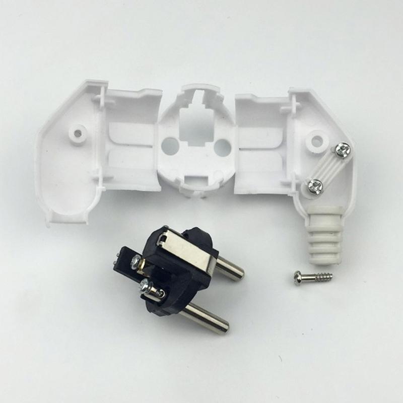 European Styles 16A AC250V Power Plugs With Pull Designs for Germany And Frances Use Sturdy Plastic Shell Materials