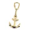 Vintage Brass Anchor Keychain Handmade Nautical Maritime Key Ring Collectible Gift Accessory