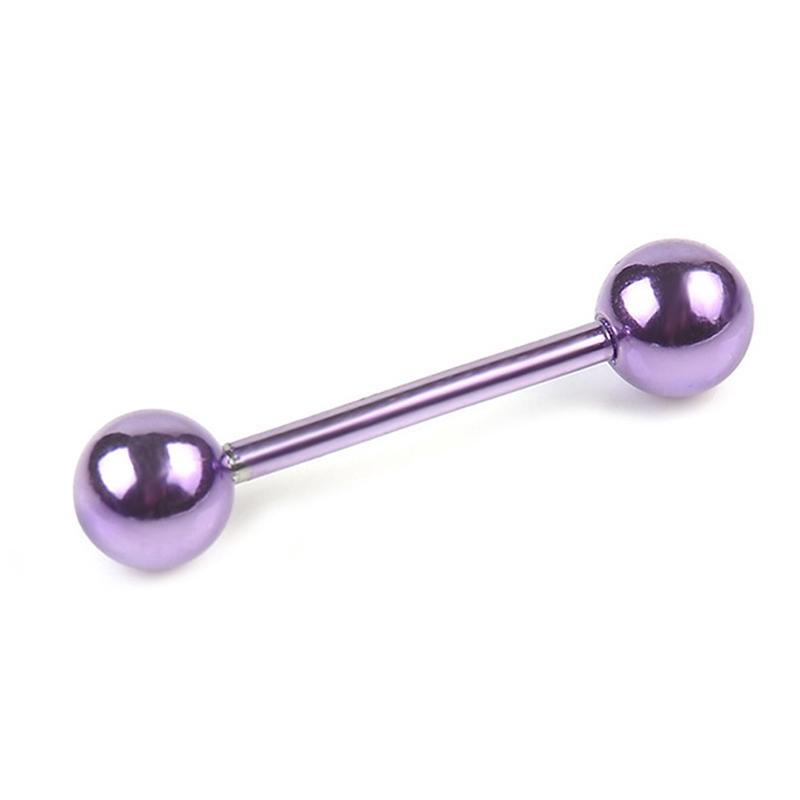 7 Pcs/Set The Plating Color Steel Stainless Steel Rod Tongue Nailed Double Ball