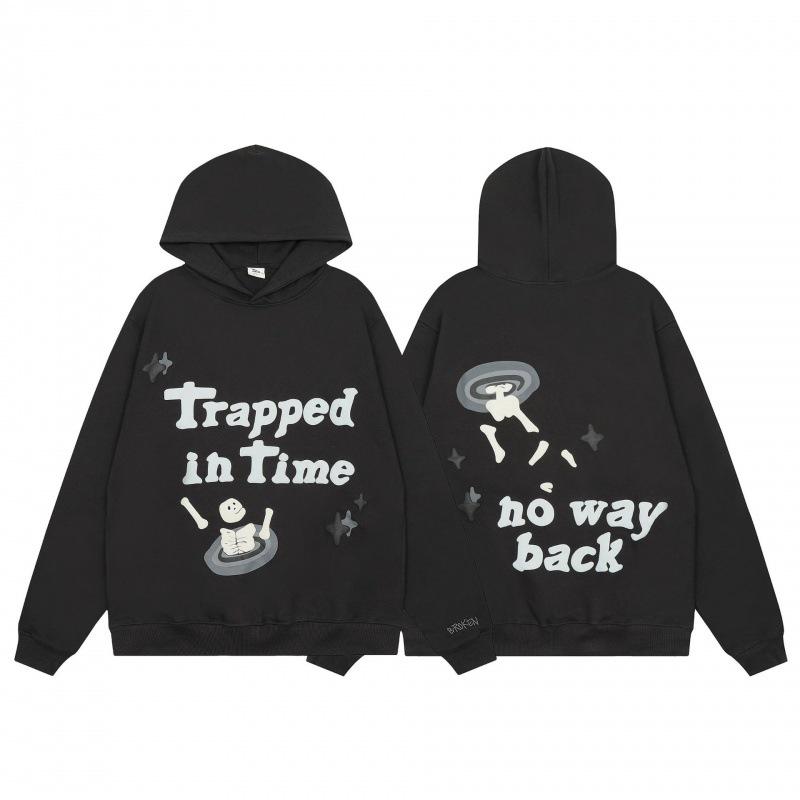 American Trendy BROKEN PLANET MARKET Fleece-lined Hoodie for Men & Women - Autumn/Winter Collection
