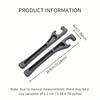 Universal PU Car Seat Gap Filler Strip – Leak-Proof Side Seam Plug, Anti-Drop Seat Gap Strip with Hole, Car Decoration Accessory