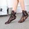 Bubble Socks Lace Hollow Mesh Lace Women's Thin Transparent Socks
