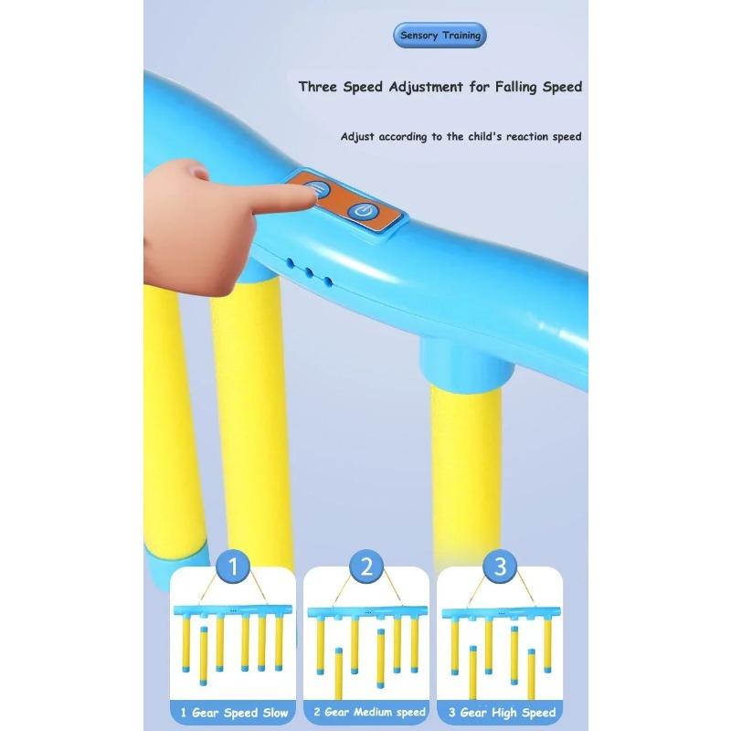 Provocare Joc de bețișoare care cad Baston pentru copii Jucărie de prindere Antrenament Capacitate de reacție Educativ Părinte-Copil Jucărie interactivă Sport