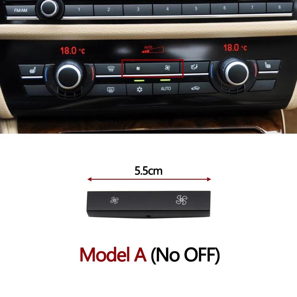 Încălzitor de aer condiționat Ventilator de climă Controlul volumului vântului Cap buton AC pentru BMW 5 6 7 X5 X6 Series F10 F18 F06 F12 F01 F02 F15 F16