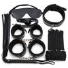 Luxury Belt Portable 7-Piece Genuine Leather Erotic Sex Toy Japanese Fetish Set Sexy Slave Belt Equipment