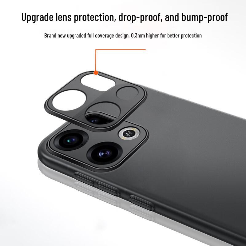 GULEISI Ultratunt Frostat Silikon Skal för OPPO Serien