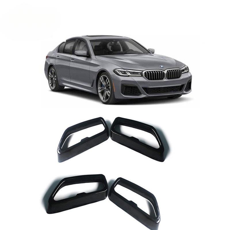 Tailpipe Trim Frame for BMW 3, 5, 7 Series, X3, X5 - Black Warrior Metal Modification