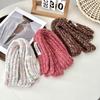 Y2K Style Long Narrow Scarves Harajuku Knitted Colorful Dot Shawl  Streetwear