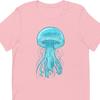 Pink Jellyfish T-Shirt, Sea Life Art