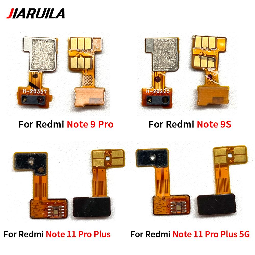 NEW Proximity Light Proximity Sensor Flex Ribbon For Xiaomi Poco F1 M3 X3 Redmi 6A 6 8 9 Note 7 8 9 10 Pro 9S 11 12 Pro Plus 5G