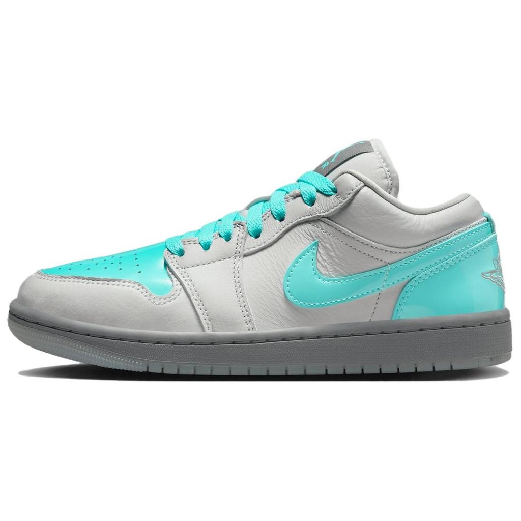 Dámské tenisky Air Jordan 1 Low SE Polaroid Teal Photon-Dust Aurora-Green HQ3599-025