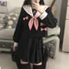 JK Korean Uniform Suit Japanese Student Pleated Skirt College Style School Outfits Women Sailor Outfit Cosplay Uniform Japanese