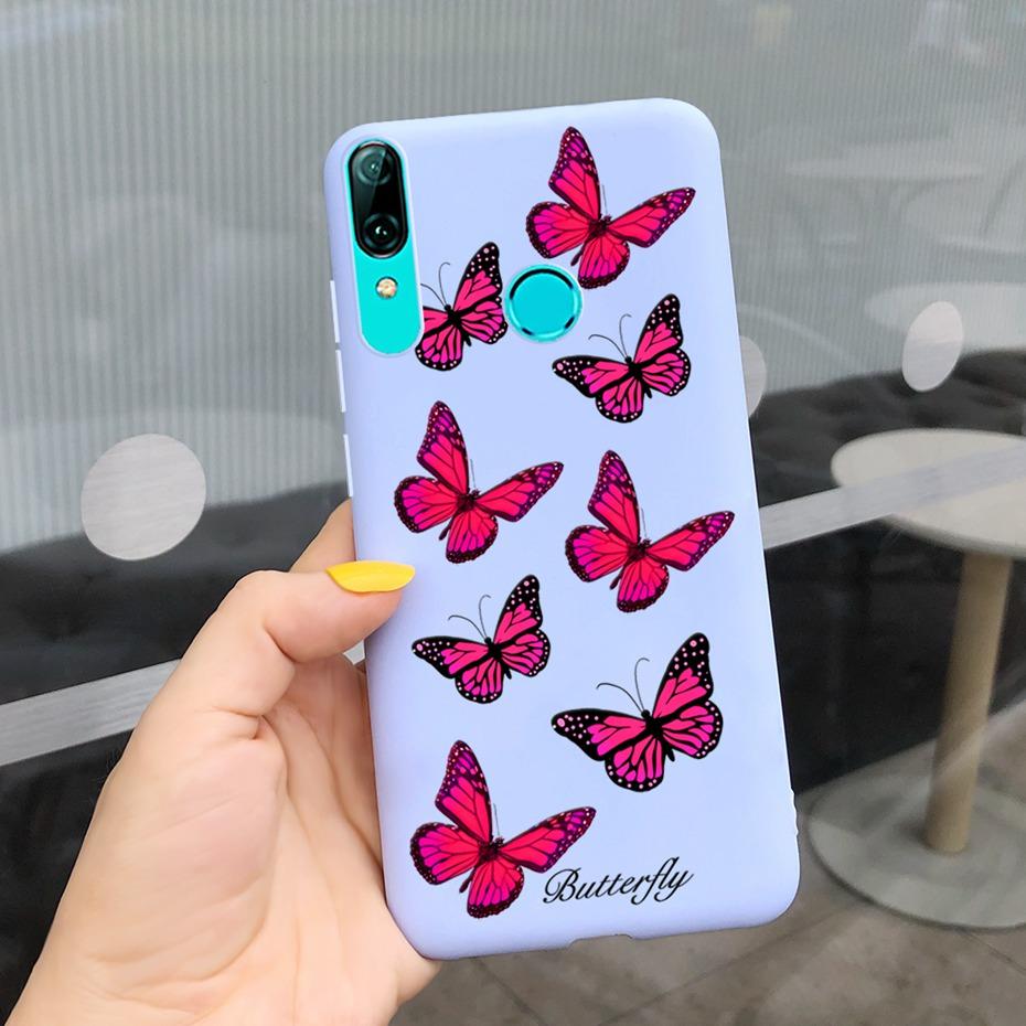 Lovely Silicone Case For Huawei P Smart 2019 Case Huawei PSmart 2019 Soft Back Cover Funda Bumper POT-LX1 POT-LX3 Phone Case