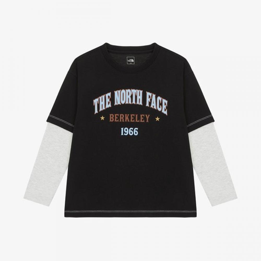 

The North Face Kids Nt7tr52s Camp Out Long Sleeve Tee Black BLACK/130