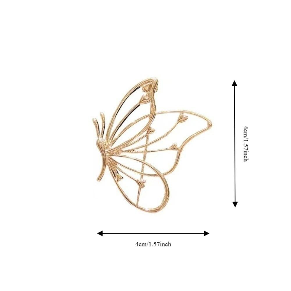 Leichter Luxus Schmetterling Reversnadeln Kleiderzubehör Abzeichen Pin Party-Mitgebsel
