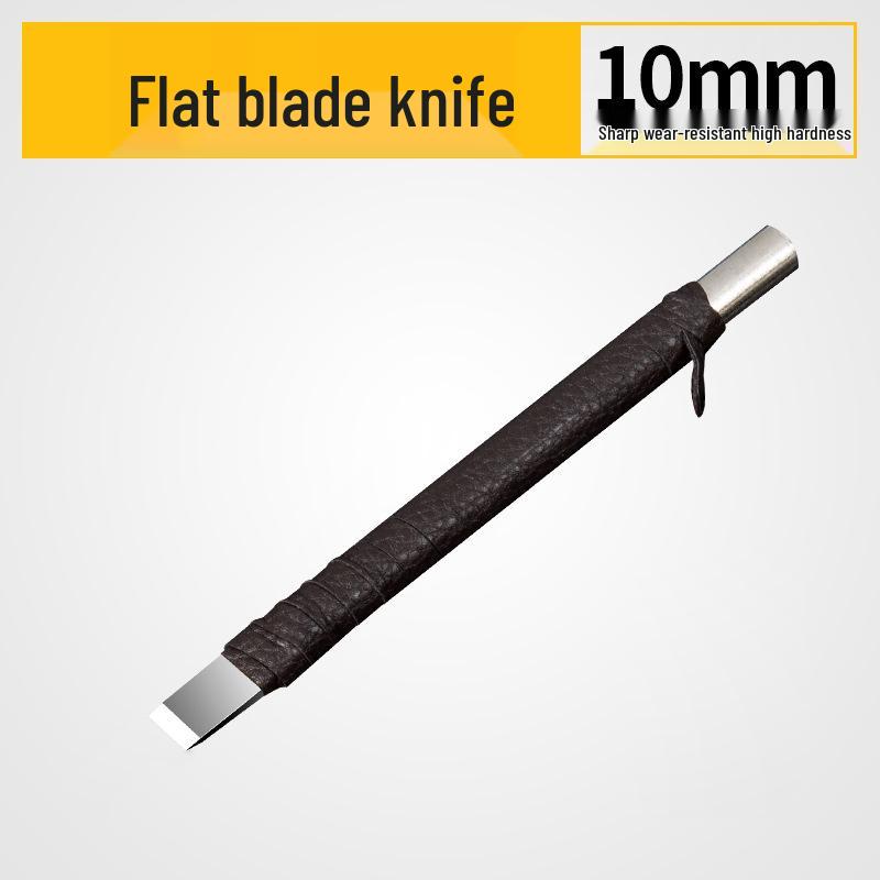 Hard Alloy Seal & Carving Tool Set: Tungsten Steel Knives for Wood, Stone, and Lettering