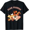 Farm Animals, Cute Animal Friends Fun Gift Tee-Shirt Dk T-Shirt