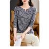 Large Size Long Sleeve Women's High-end Small Shirt Design Mid-length Fashionable Top for Women