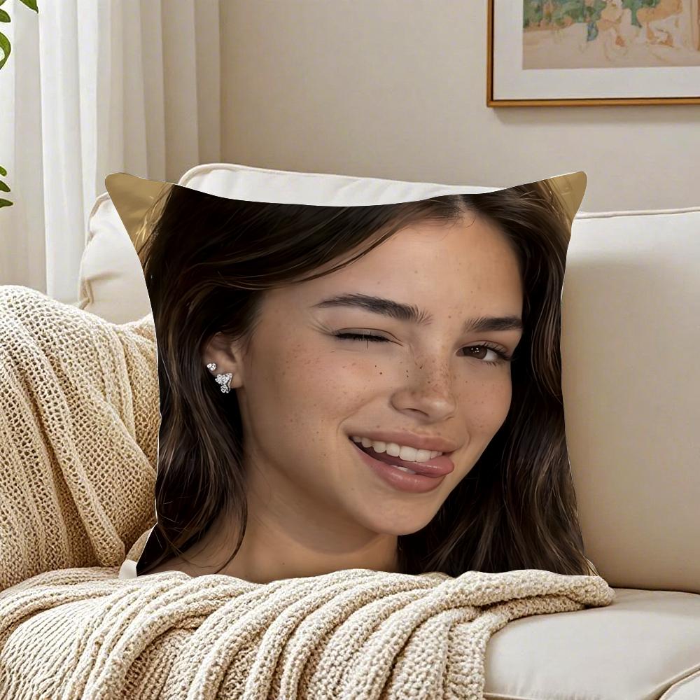 Western Beauty Pillow Retro Cowboy Style Cushion Cover Pillowcase Anti-Dustmite Living Room Sofa Decor Cushion Room
