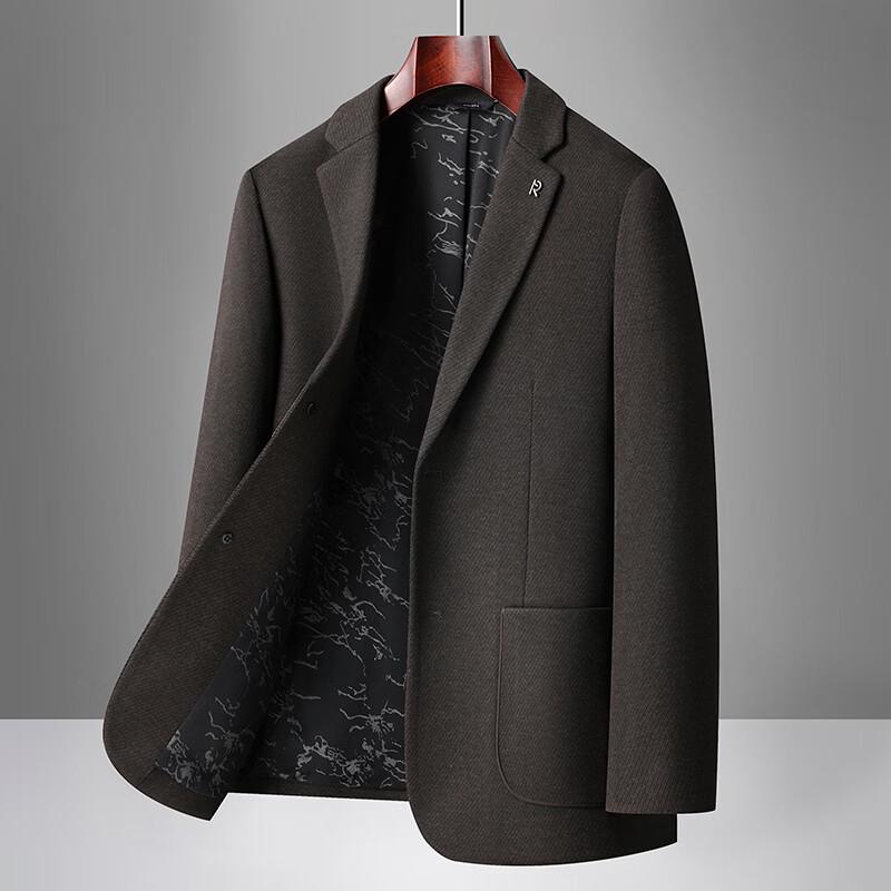 

Firstview Men s Urban Casual Plus Size Two-Button Long Sleeve Blazer 205/6XL