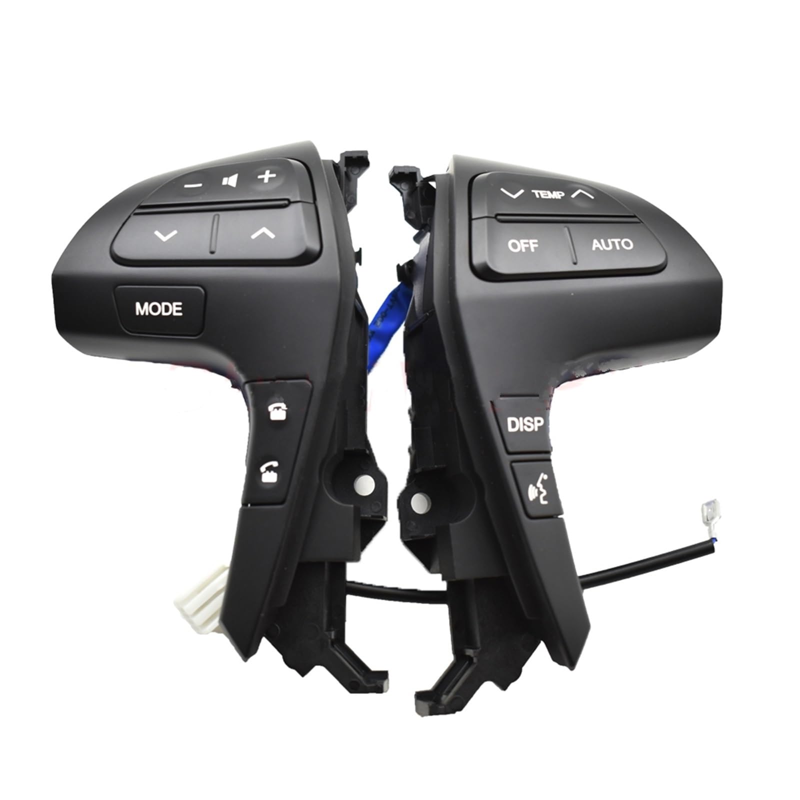 

Multifunction Steering Wheel Switch for Camry 2006-2011 Corolla Hilux Vigo Highlander Innova Bluetooth Steering One Size чёрный