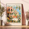 Colorful Italian Art Poster for Home Decor - Ideal Gift for Bedroom, Corridor, or Living Room