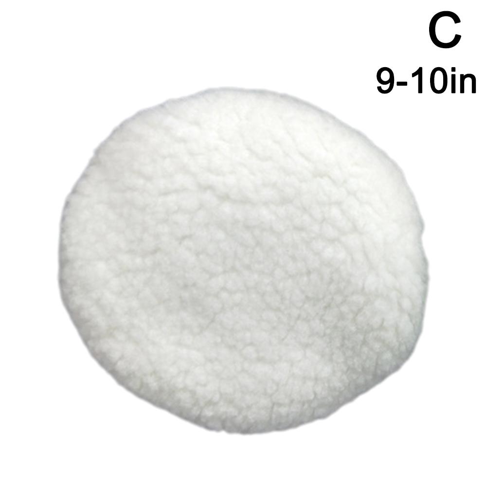 6Pcs Drill Car Polisher Wool Polishing Machine Wax Pads Car Buffing Pads Sponge Foam Kit for Auto Polishing Sanding Waxing