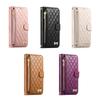 Zipper Flip Cards Solt Wallet Diamond Patterned Leather Case for Samsung Z Fold 8 Ultra Shockproof  Book Stand Slim Fit Cover
