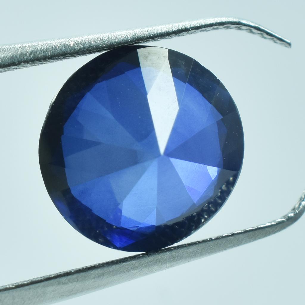 Blue Tanzanite 6.30 Ct Natural Round Cut Loose Gemstone
