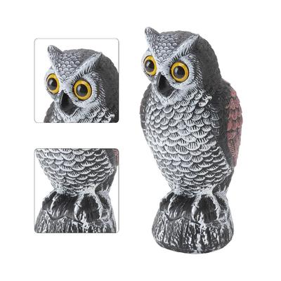 New Large Size Owl Decoy Scare Birds Away Garden Decoration Pest Control for Outdoor Patio Realistic Birds Away