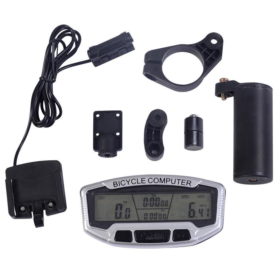 LCD Bike Bicycle Computer Odometer Speedometer Velometer Backlight 28 Functions