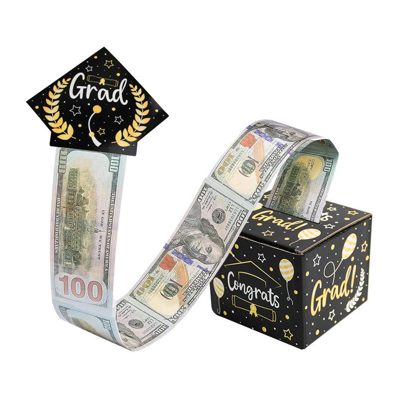 Graduation Season Surprise Money Box Corrugated Packaging Box Surprise Graduation Gift Party Supplies