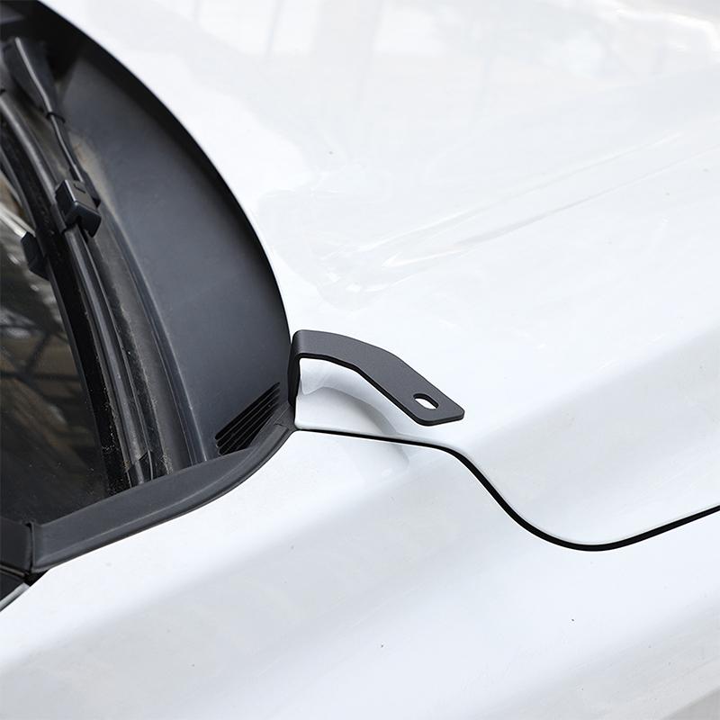 Kohlenstoffstahl Auto Frontmotorhaube Lampenhalter Metallhalterung Zubehör für Toyota Tundra 2026-2026 Automodifikation