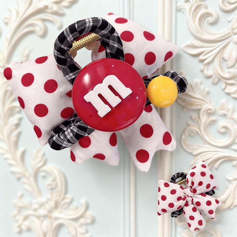 M Bean 3D Bow High Ponytail Hair Clip for Women's Fashion - Half-Up Bun Shark Hair Accessory