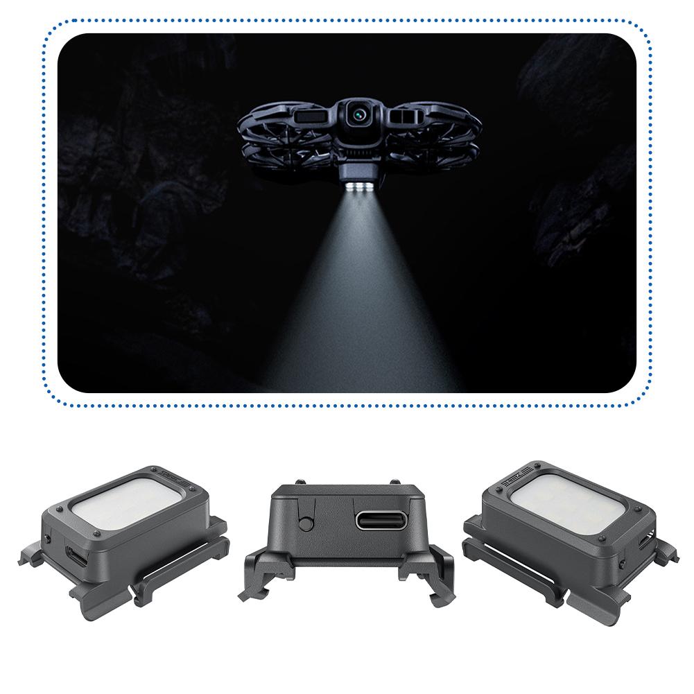 For DJI Neo 2 LED Illuminated Landing Gear Elevated Luminous Tripod Landing Protection Anti Collision Crossing Drone Accessory