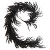 Halloween Garland Decorations Black Artificial Branch Fake Pine Vine Wall Hanging Ornament Festival Fireplace Decor 150CM