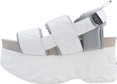 Yosuke Women's White Combination Sandals, Size 24.0 Cm, 2810134
