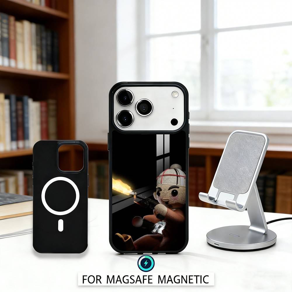 111xpantia Fuerza Regida Phone Case For iPhone 17,16,15,14,13,12,Pro,Max For Magsafe Magnetic Wireless Charging
