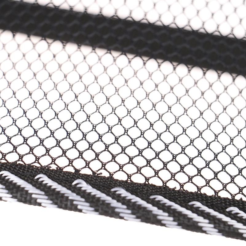 Soft Car Seat Chair Cushion Pad Black Mesh Massage Vent Mesh Back Support