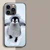 Penguin Baby Healing Phone Case For Iphone 17 Air 15 Pro 14 Plus 16 Pro Max 17E 16E 12 13 Mini 11 Cover Cute Fundas