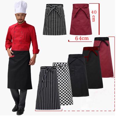 Women Kitchen Antifouling Chef Apron for Hotel Restaurant Cooking