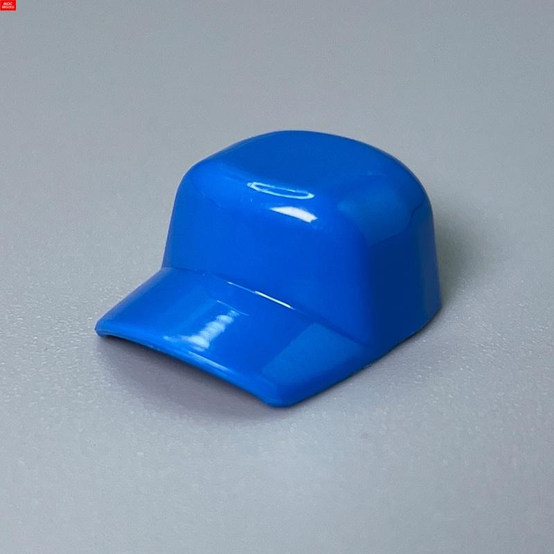 10 Stück MOC Bausteine Kappe Baseball Sportmütze Helm Ideal für 4cm Figur Lernbausteine Spielzeug Kindergeschenke