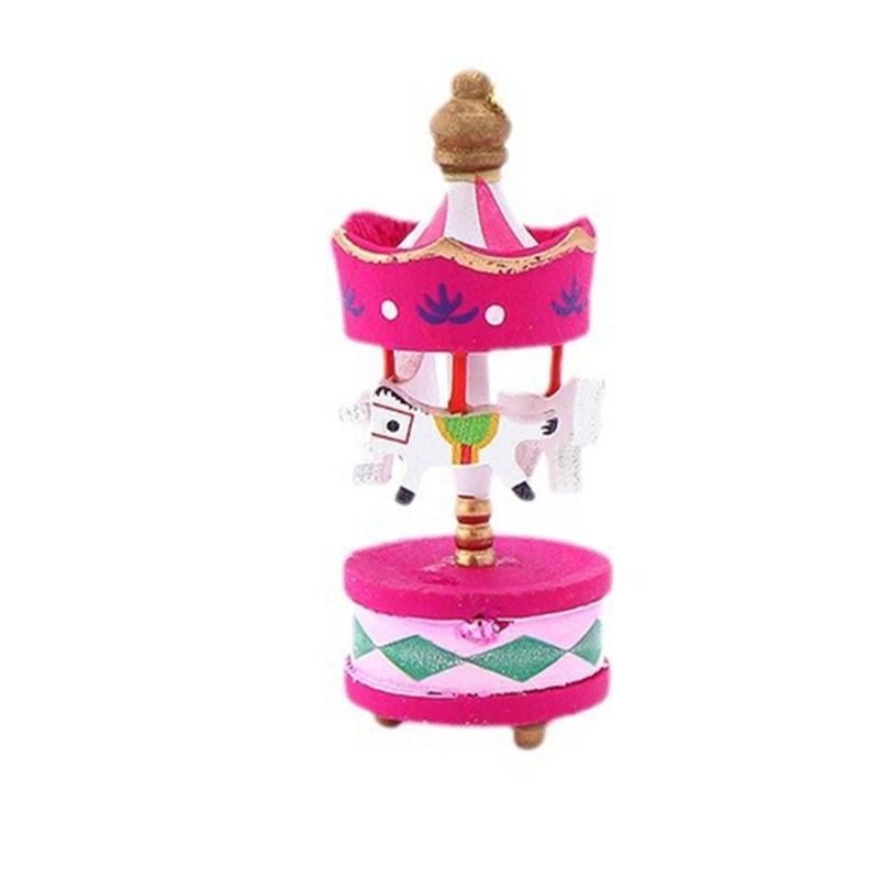 Pack of 6 Rotating Decorations Wood Christmas Ornament Suitable for Holiday Homes Party Decoration User Friendly Design