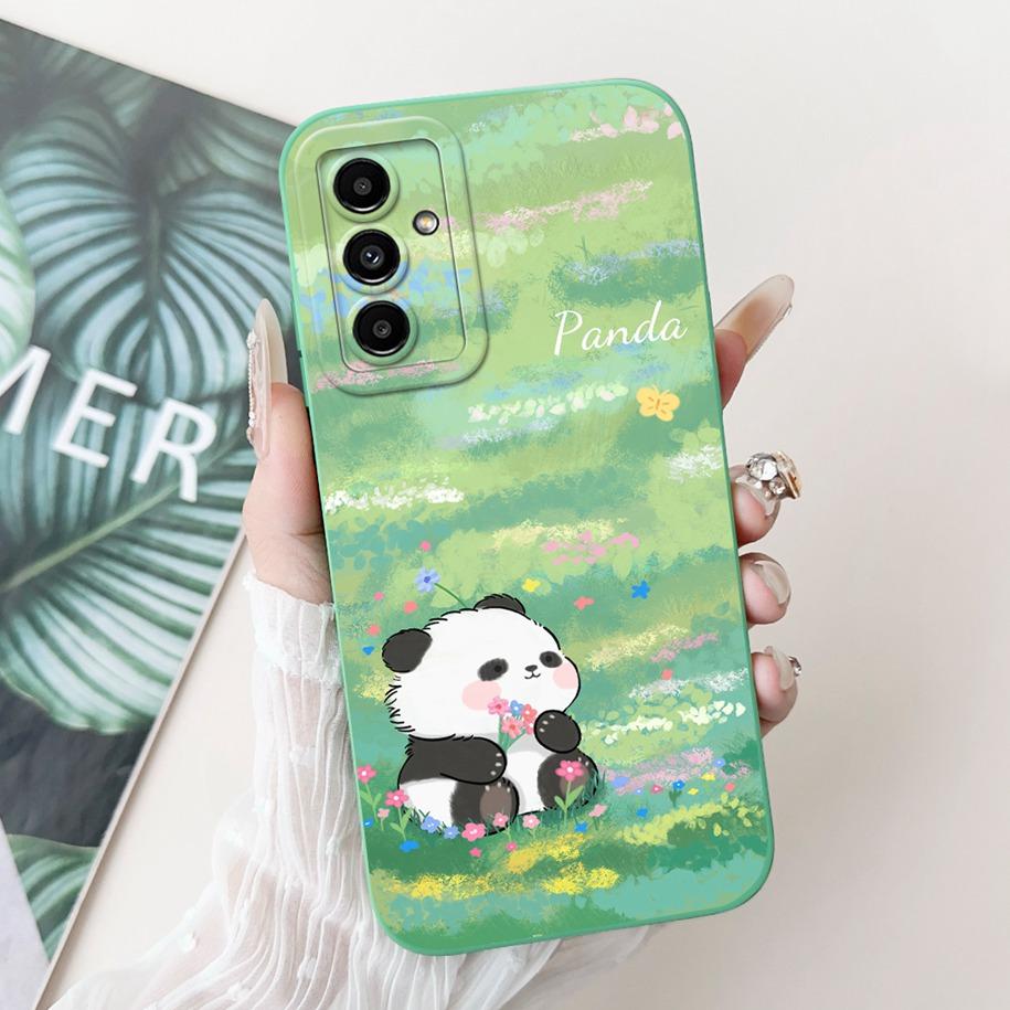 For Samsung Galaxy M52 M54 M55 5G Case Cute Avocado Soft Silicone Back Cover For Samsung F54 5G Phone Cover M 54 SM-M546B Fundas