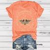 Rock-style Fashionable Casual Daily Vintage 3D Printed T-shirt Short-sleeve Creative Novelty T-shirt