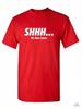 2026 Shhh No One Cares Sarcastic Funny Novelty T Shirt High Quality O Neck Short Sleeves Top Clothing