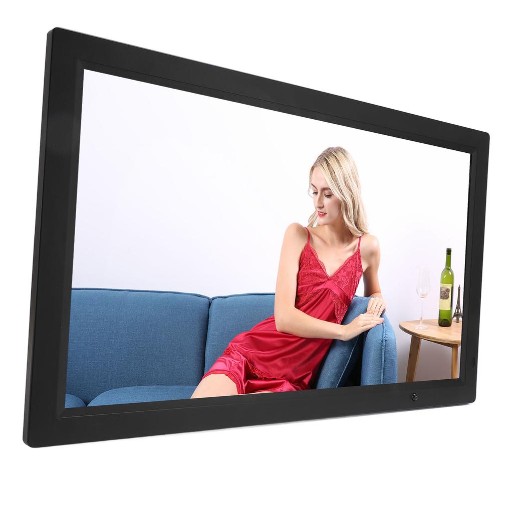 23.6 Inch Digital Photo Frame with Motion Sensor 1920x1080 16:9 IPS Display Support Storage Card