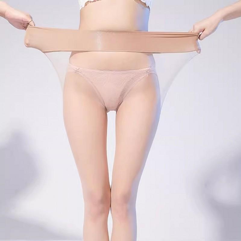 0D Tight High Waist Stretchy Pantyhose Large Size See Through Anti-Hook Stockings Women Night Club Sexy Breathable Underwear