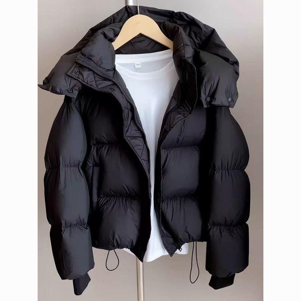 Women's 2025 Winter Short Loose Down Jacket - Korean Style Thick Coat